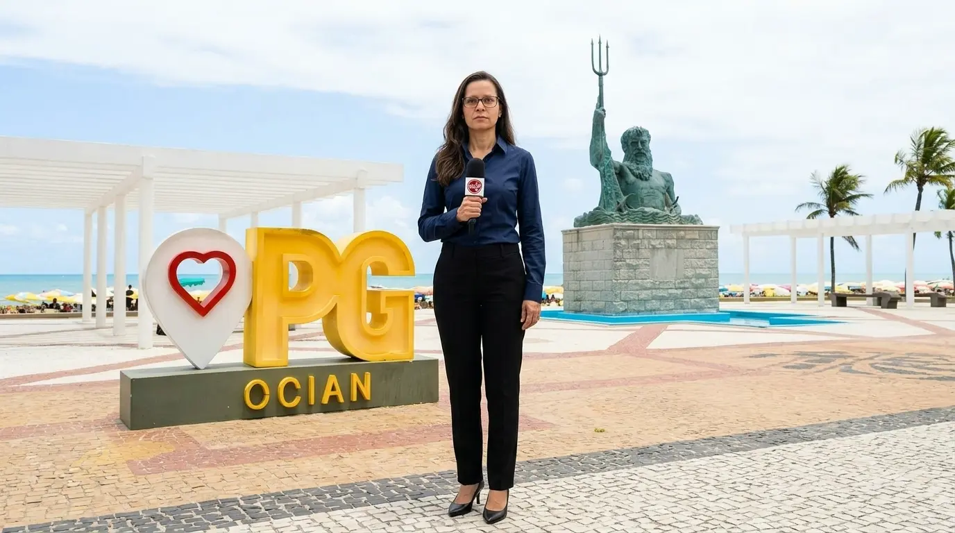 Praia Grande SP integra Plano de Contingência contra incêndios em 2026 Vista panorâmica da cidade de Praia Grande SP, foco em segurança contra incêndios